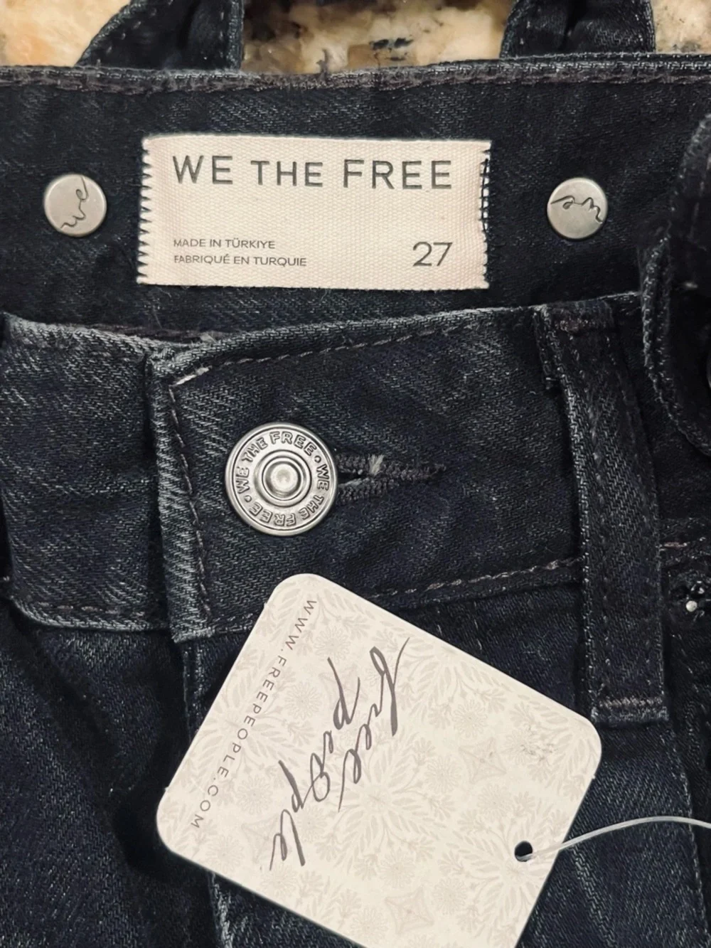 NWT Free People Berkley Suspender Jeans